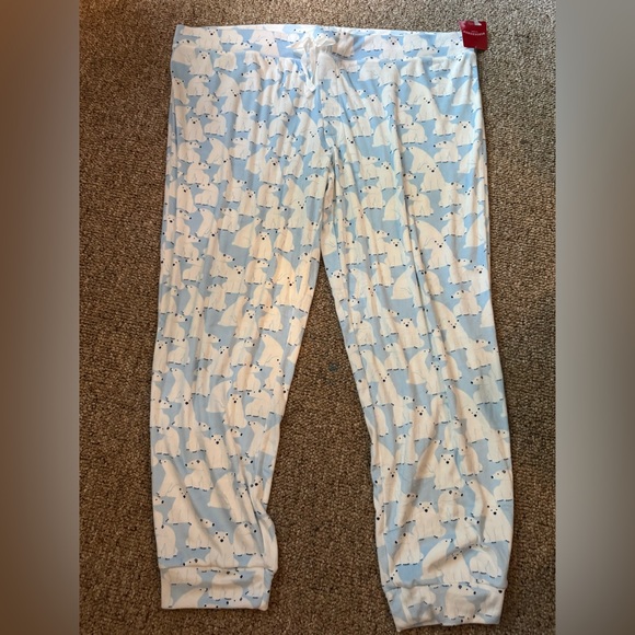 Wondershop Blue and White Polar Bear Pajama Pants - Picture 1 of 1